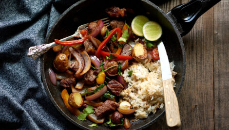 Peruvian Lomo Saltado Recipe Image