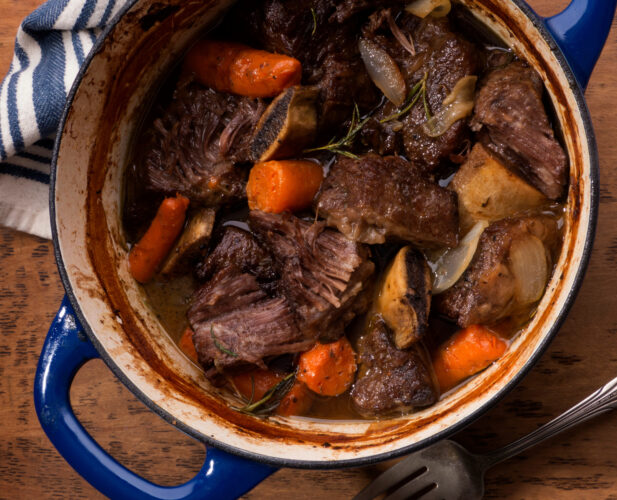 Short Rib Recipe: Oven Roasted Short Rib with Fall Vegetables