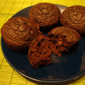 Chocolate Chocolate Chip Muffin Recipe (With a Secret Ingredient) Image