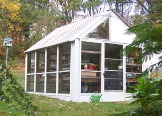 How to Build a Greenhouse from Used Windows or Storm Doors