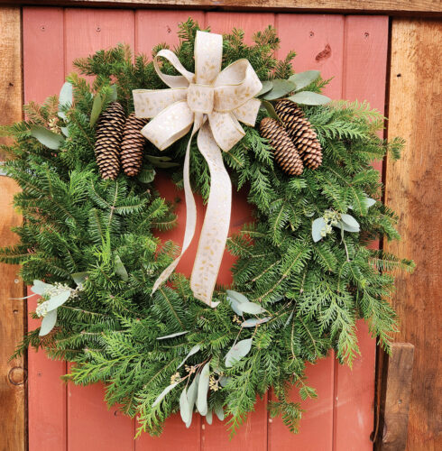 How to Make a Pine Wreath Image
