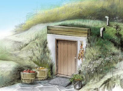 Underground Root Cellar Plans Image